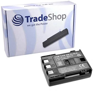 Abbildung von Kamera Li Ion Akku 1000mAh ersetzt Canon NB 2LH 2L BP 2L5 2L12 2L14 2L18 NB2LH NB2L BP2L5 BP2L12 BP2L14 NB2L18 2 LH L L5 L12 L14 L18