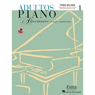 Abbildung von Adultos Piano Adventures Libro 1: Spanish Edition Adult Course Book Lecciones; Tecnica; Teoria Material De Apoyo En Linea