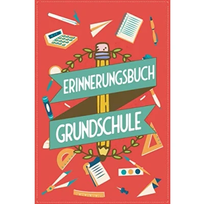 Abbildung von Erinnerungsbuch Grundschule: Poesiealbum und Freundebuch für die Grundschule 1. 4. Klasse Geeignet Jungen Mädchen zum Ausfüllen