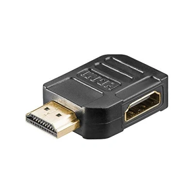Abbildung von Goobay HDMI 90 Winkeladapter seitlich A Buchse &gt; Stecker Kabel