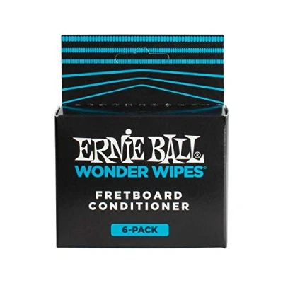 Abbildung von Ernie Ball P04276 Wonder Wipes Griffbrett Conditioner, 6er Pack