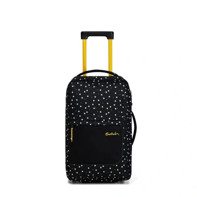 Abbildung von satch Flow S Reisekoffer Lazy Daisy Schwarz