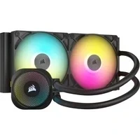 Abbildung von CORSAIR iCUE LINK Titan 280 RX RGB Flüssig CPU Kühler 280mm AIO 2X RX140 Lüfter Inklusive Geeignet Für Intel LGA 1851/1700, AMD AM5/AM4 System Hub Schwarz