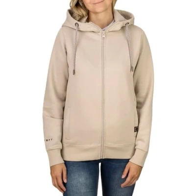 Abbildung von DENIMFY Kapuzensweatjacke Damen Sweatjacke DFClara Regular Fit Hoodie mit Kängurutasche