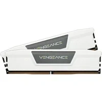 Abbildung von Corsair VENGEANCE DDR5 RAM 64GB (2x32GB) 5600MHz CL40 Intel XMP iCUE Kompatibel Computer Speicher Weiß (CMK64GX5M2B5600C40W)