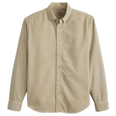Abbildung von Levi&#039;s Authentic Hemd, Herren, Größe: Small, Vintage khaki garment dye