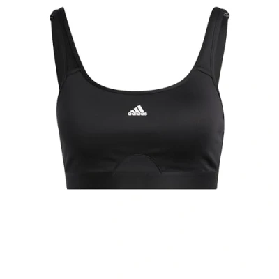 Abbildung von adidas Performance MOVE Sportbh mit starker Stützkraft, Damen, Größe: XXSxA C, Black