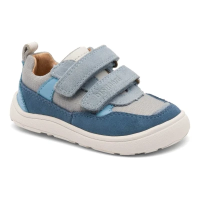 Abbildung von Bisgaard Elroy Unisex Krabbelschuh für Kinder, Größe: 24, Dusty blue Schuhe
