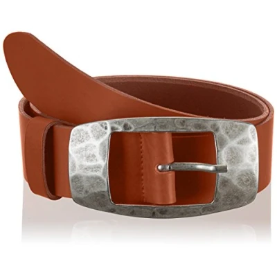 Abbildung von MGM Damen Cordula Gürtel, Braun (Cognac 4), 80 cm (Herstellergröße: 80)