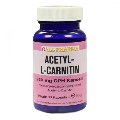 Abbildung von Acetyl l carnitin 250 mg Kapseln 30 St
