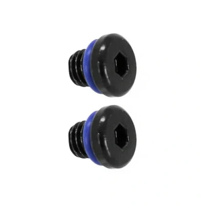 Abbildung von Entlüftungsschraube auf Scheibenbremse BRAKCO kompatibel mit Shimano Gold M6000 SLX M7000 XT M8000 XTR M985 M9020 SAINT M820 und Straße RS685 RS505 RS405 R785