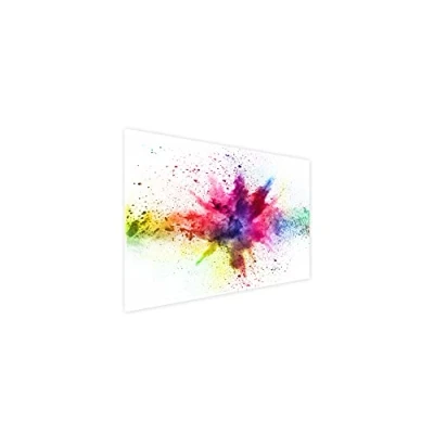 Abbildung von ALLboards Magnettafel Metallische HOLI FESTIVAL FARBENFROH