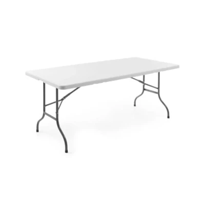 Abbildung von HENDI Buffetisch, Platzsparende Aufbewahrung und Transport, Catering Möbel, zusammenklappbar, 1830x750x(H)740mm, HDPE