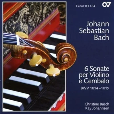 Abbildung von Johann Sebastian Bach: 6 Sonaten für Violine und Cembalo BWV 1014 1019