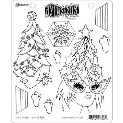 Abbildung von Ranger Dylusions stamp collection Tree topper