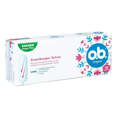Abbildung von O.b. Tampons super plus