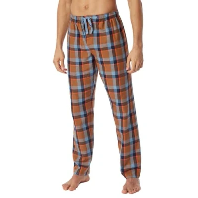 Abbildung von Schiesser Herren Lange Schlafhose Webhose Organic Cotton Mix + Relax Pyjamaunterteil, Multicolor 1_180292, 56