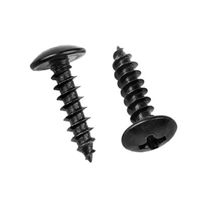 Abbildung von ORANXIN M3 x 8mm 100 Stk Kohlenstoffstahl Runder Kopf Holzschrauben Kreuzschlitz Mushroom Selbstschneidend Schrauben