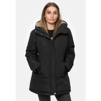 Abbildung von Lonsdale MIT Kapuze TONG Wintermantel, Damen, Größe: Large, Black
