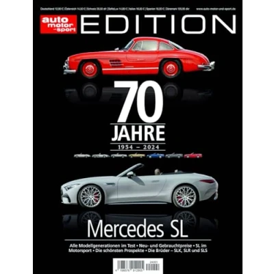 Abbildung von auto motor und sport Edition 70 Jahre Mercedes SL: Mercerdes