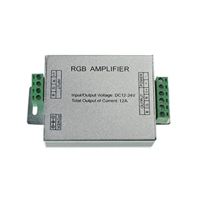 Abbildung von RGB LED Signalverstärker 12.24V 144W für Farbwechsel Streifen 4 Pin