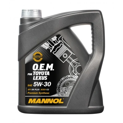 Abbildung von 4 Liter Orignal MANNOL Motoröl 7709 O.E.M. 5W 30 API SM/CF Engine Oil Öl