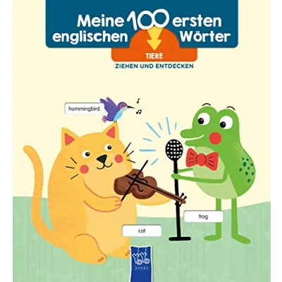 Abbildung von Meine 100 ersten englischen Wörter Tiere: Ziehen und Entdecken