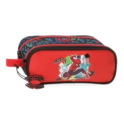 Abbildung von Disney Joumma Bags, Marvel, Spiderman, Urban Schulmäppchen, Federmäppchen für Kinder, aus Polyester., rot,