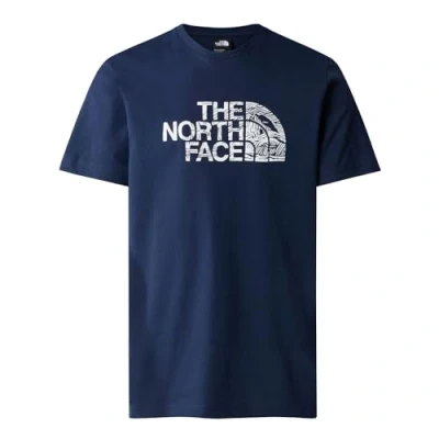 Abbildung von THE NORTH FACE Woodcut Dome T Shirt Summit Navy M
