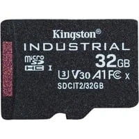 Abbildung von Kingston Industrial microSD 32GB microSDHC C10 A1 pSLC Karte Einzelpackung ohne Adapter SDCIT2/32GBSP