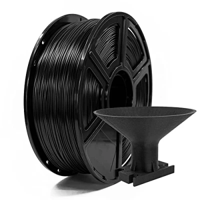 Abbildung von Flashforge ASA Filament 1,75 mm, 3D Drucker Filamente, 1 kg Spule, Maßgenauigkeit +/ 0,02 umweltfreundlich, kein Rauch und Geruch (schwarz, ASA)