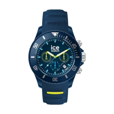 Abbildung von ICE Watch chrono Blue lime Blaue Herren/Unisexuhr mit Plastikarmband 021426 (Medium)