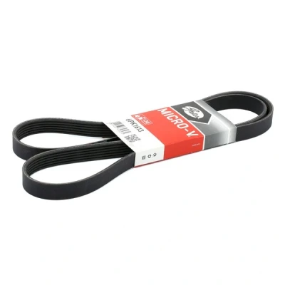 Abbildung von GATES 6PK1613 Keilrippenriemen 1613 6 Polyester, EPDM (Ethylen Propylen Dien Kautschuk) RoadMax Value Line AUDI: A4 B6 Avant, B7 TT Coupe