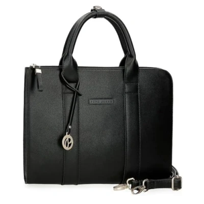 Abbildung von Pepe Jeans Elia Gepäcktasche für Damen, Schwarz, Talla única, Laptoptasche