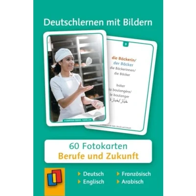 Abbildung von Berufe und Zukunft: 60 Fotokarten auf Deutsch, Englisch, Französisch Arabisch (Deutschlernen mit Bildern)