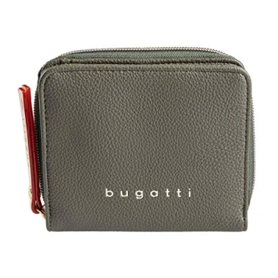 Abbildung von bugatti Ella Ladies Small Zip Around Wallet Olive