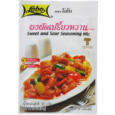 Abbildung von LOBO Gewürzmischung Süß und Saure, 12er pack (12 X 30 GR)