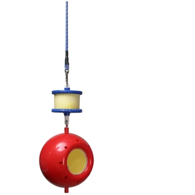 Abbildung von Likit Boredom Breaker Halter mit Spielball One Size Rot