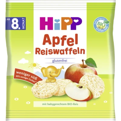 Abbildung von Hipp Apfel Reiswaffeln