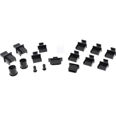 Abbildung von InLine 59941K Staubschutz Set, für PC Schnittstellen, 17 teilig