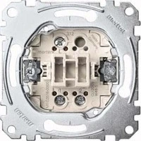 Abbildung von Schneider Electric Merten MEG3516 0000 Aus/Wechselschalter Einsatz, 1 polig, 16 AX, AC 250 V, Schraub Liftklemmen, Unterputz zum Einbau von Schalter und Steckddose