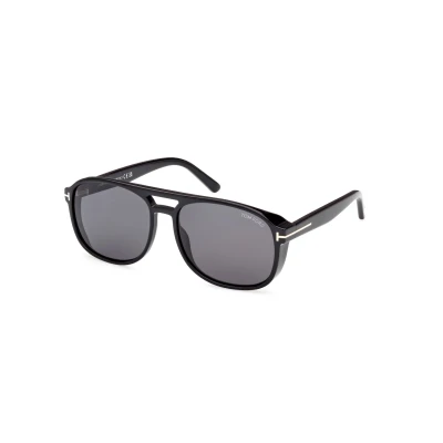 Abbildung von Tom Ford Rosco FT1022 01A 58 Sonnenbrille