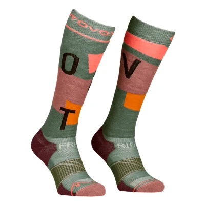 Abbildung von ORTOVOX Freeride Long Socks Cozy Women Damen Wild Herbs 42/44
