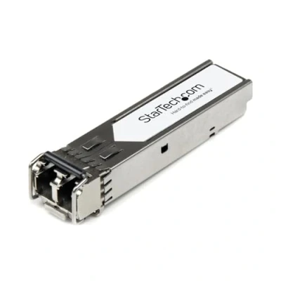 Abbildung von StarTech.com 10051 ST Transceiver Modul (SFP Module, 1000Base SX Extreme Networks kompatibel, Glasfaser, 850nm, LC Multimode mit DDM)