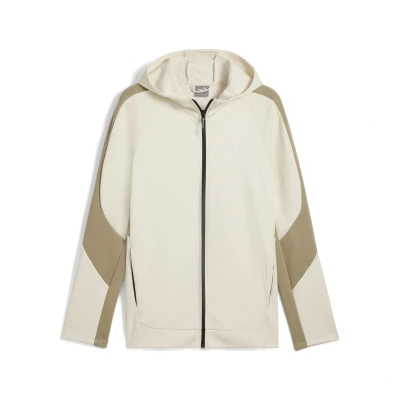 Abbildung von Puma Evostripe WARM FULL ZIP Hoodie Sweatjacke, Herren, Größe: XL, Alpine snow