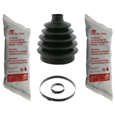 Abbildung von FEBI BILSTEIN 21245 Achsmanschette Vorderachse, radseitig Thermoplast OPEL: Astra F CC, Zafira A, Vectra B Limousine, SAAB: 9 3 Kombi, Limousine
