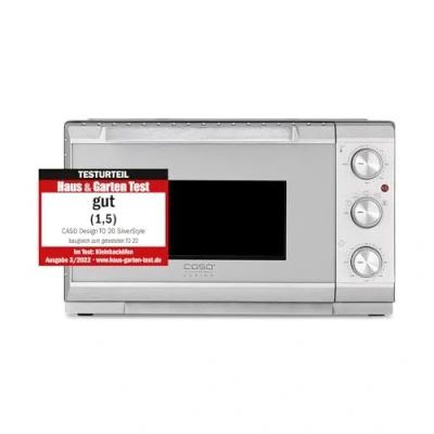 Abbildung von Caso Minibackofen &quot;TO 20 SilverStyle&quot;