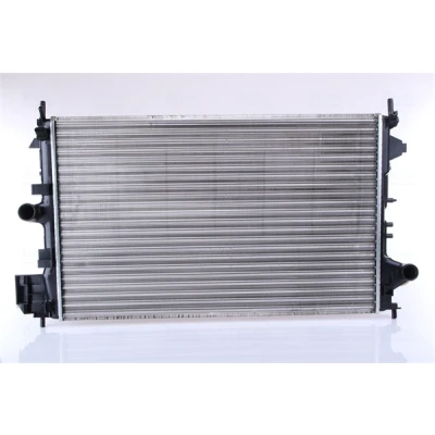 Abbildung von NISSENS 630789 Kühler, Motorkühlung Aluminium 650 415 18 Kühlrippen mechanisch gefügt OPEL: Vectra C Caravan, CC, Signum CC
