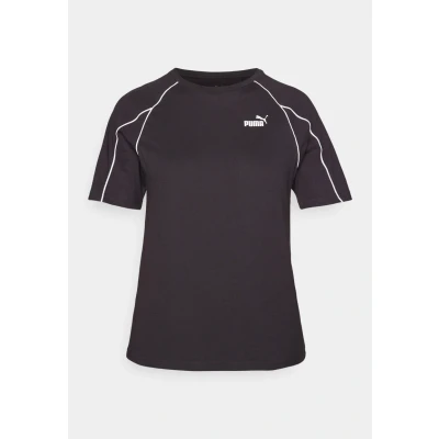 Abbildung von Puma Sport Relaxed TEE Tshirt print, Damen, Größe: Medium, Black