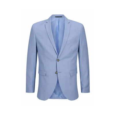 Abbildung von Jack &amp; Jones Premium Jprsolaris NOOS Anzugsakko, Herren, Größe: 50, Chambray blue